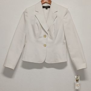 Kasper Women Petite Button Down Blazer